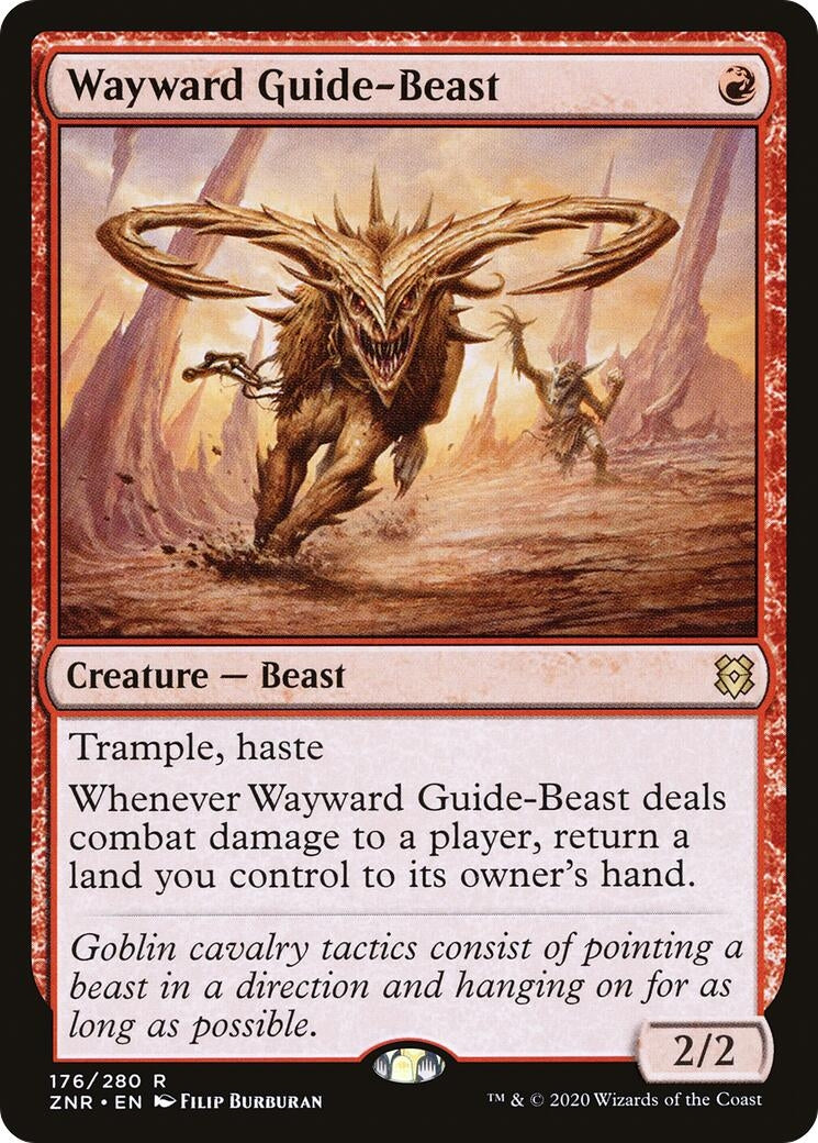 Image for Wayward Guide-Beast (176) (Zendikar Rising) - Magic: The Gathering