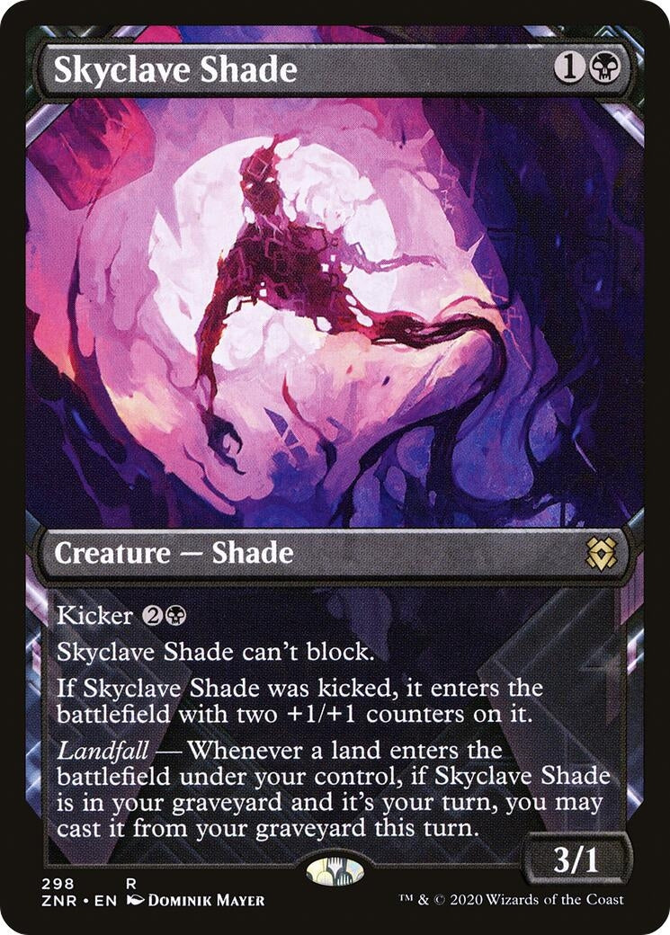 Skyclave Shade (Showcase) (298) (Zendikar Rising)