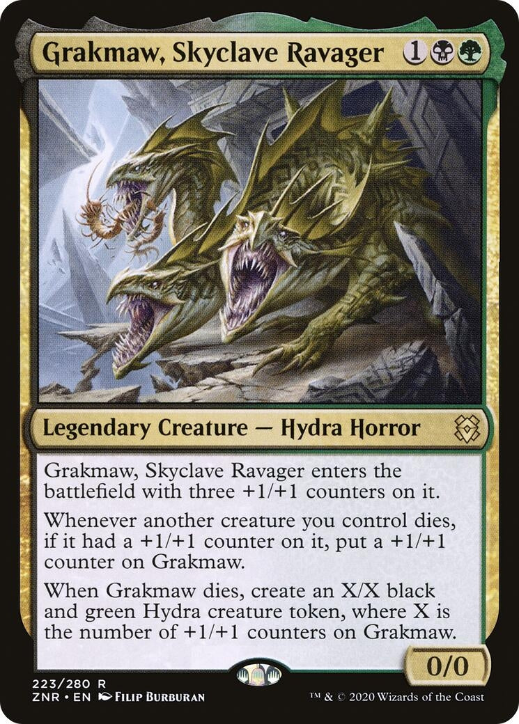 Image for Grakmaw, Skyclave Ravager (223) (Zendikar Rising) - Magic: The Gathering
