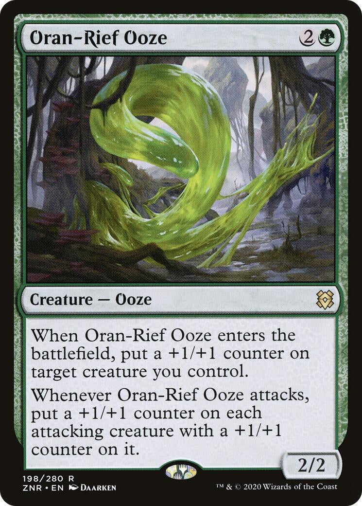 Image for Oran-Rief Ooze (198) (Zendikar Rising) - Magic: The Gathering