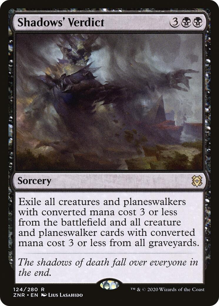 Image for Shadows' Verdict (124) (Zendikar Rising) - Magic: The Gathering