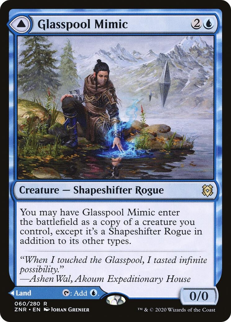 Glasspool Mimic (60) (Zendikar Rising)