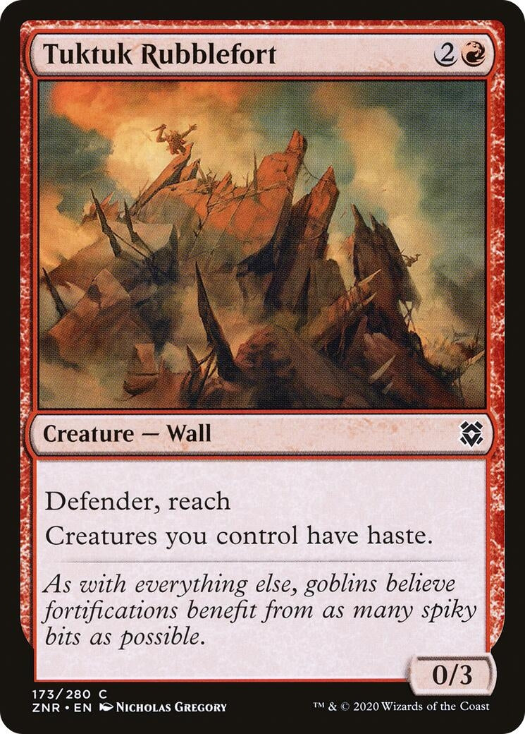 Tuktuk Rubblefort (173) (Zendikar Rising)
