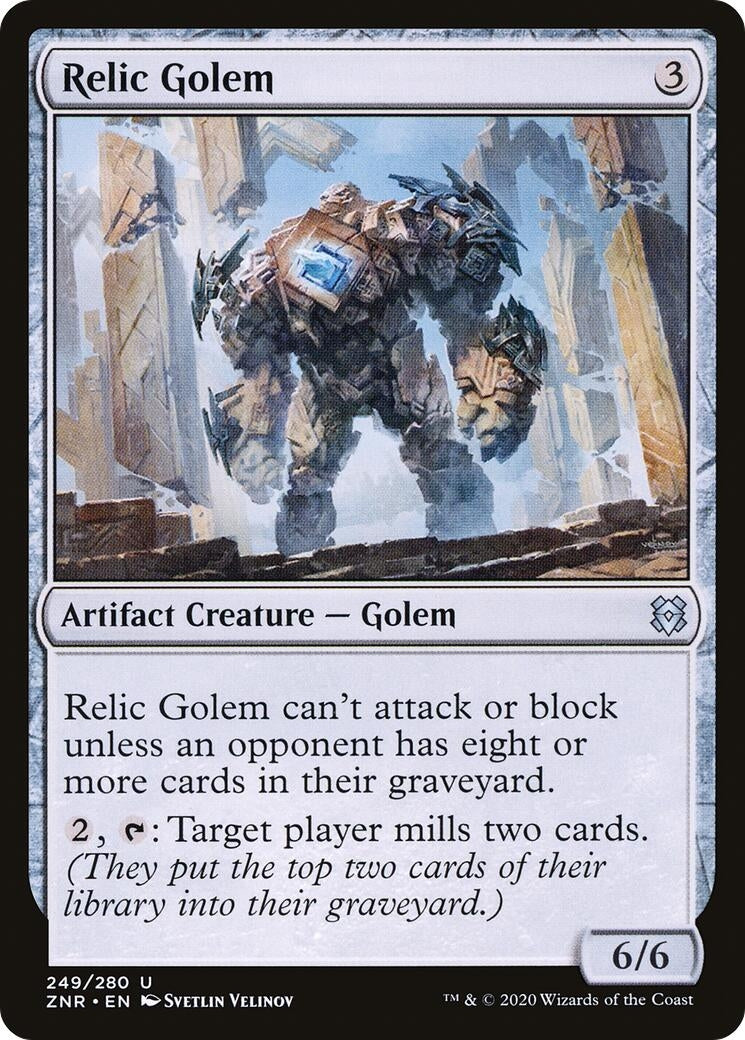 Image for Relic Golem (249) (Zendikar Rising) - Magic: The Gathering