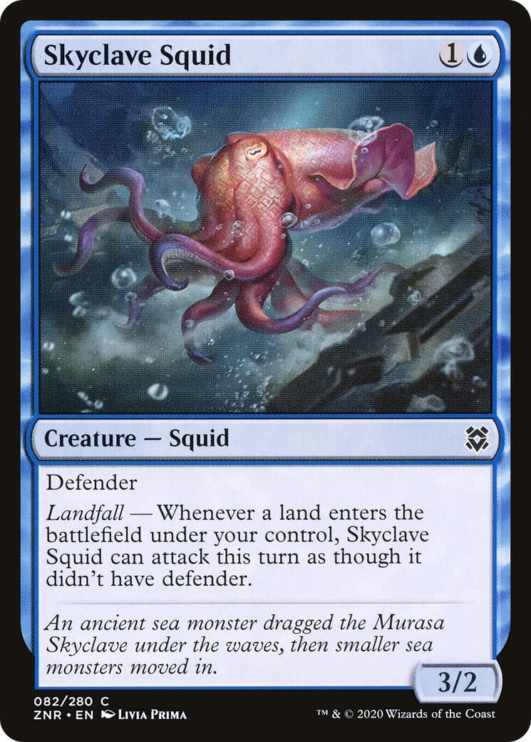 Image for Skyclave Squid (82) (Zendikar Rising) - Magic: The Gathering