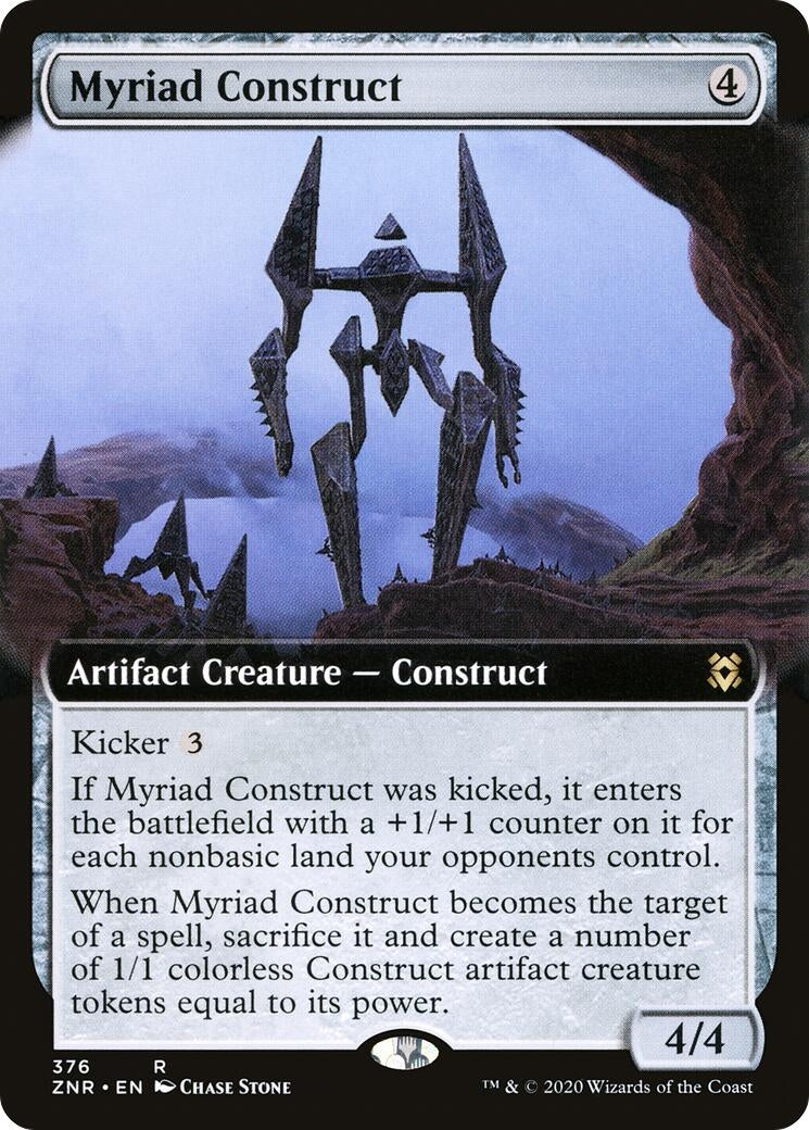Myriad Construct (Extended Art) (376) (Zendikar Rising)