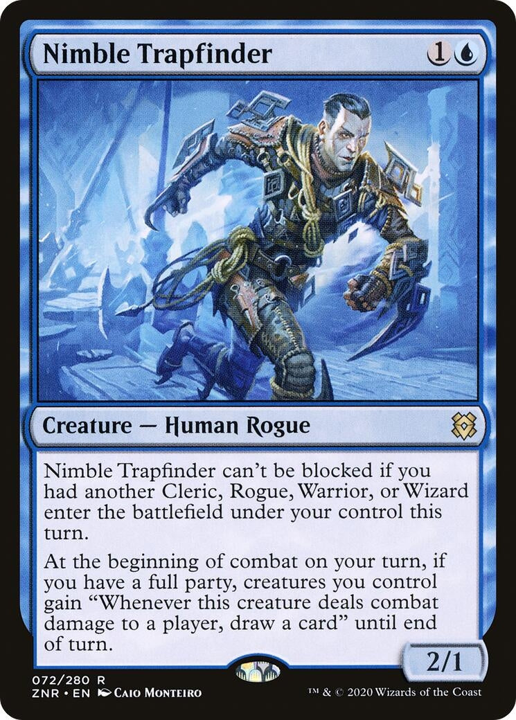 Image for Nimble Trapfinder (72) (Zendikar Rising) - Magic: The Gathering