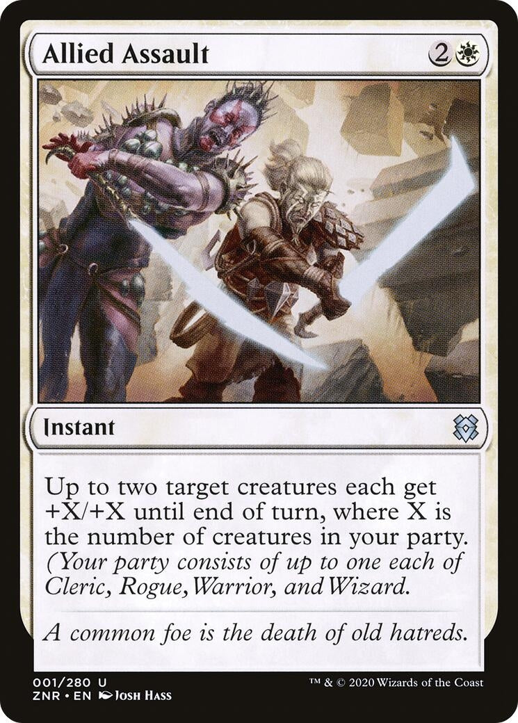 Image for Allied Assault (1) (Zendikar Rising) - Magic: The Gathering