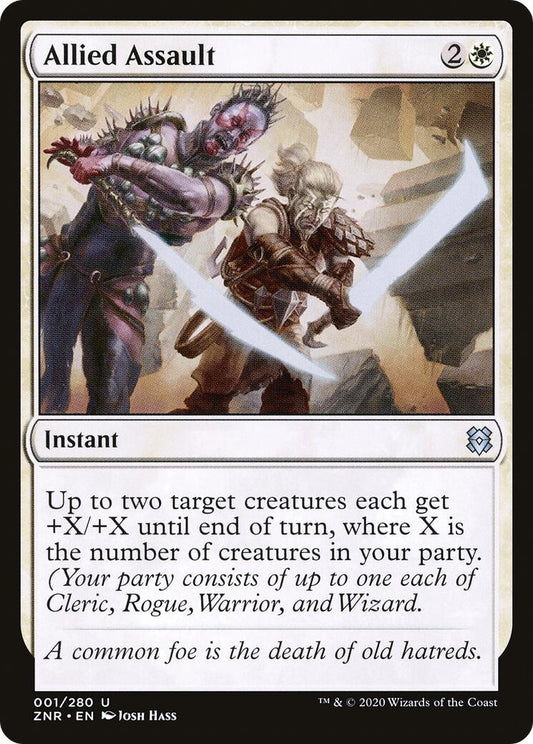Image for Allied Assault (1) (Zendikar Rising) - Magic: The Gathering