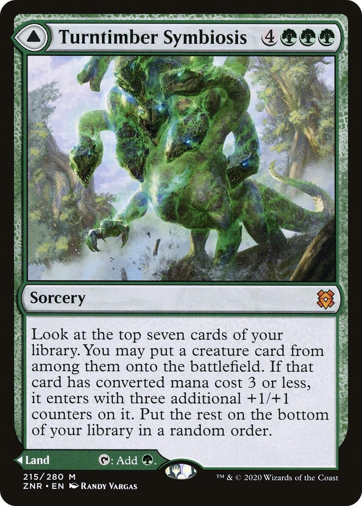 Image for Turntimber Symbiosis (215) (Zendikar Rising) - Magic: The Gathering