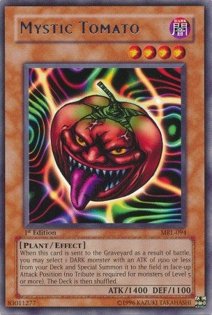 Image for Mystic Tomato (MRL-094) (Magic Ruler) - YuGiOh