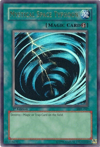 Mystical Space Typhoon (MRL-047) (Magic Ruler)