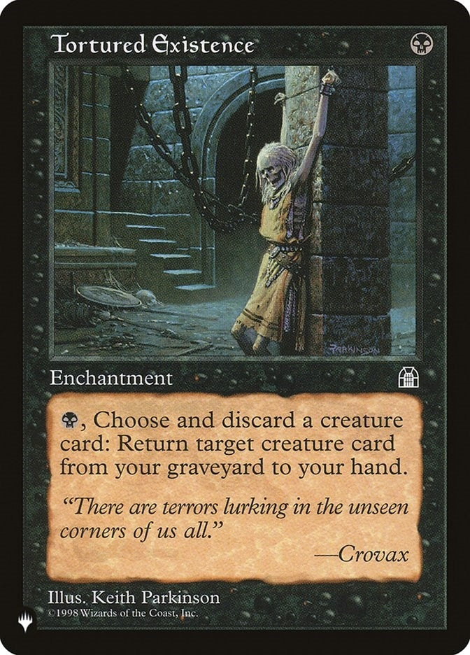 Image for Tortured Existence (The List Reprints) (LIST) - Magic: The Gathering