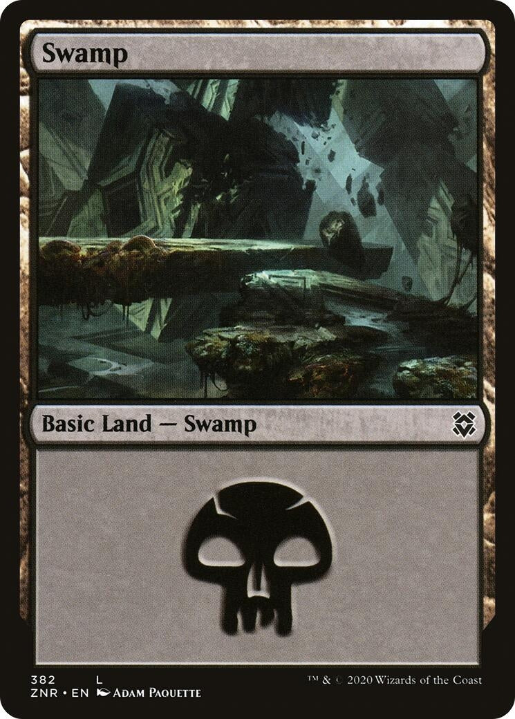 Swamp (382) (Zendikar Rising)