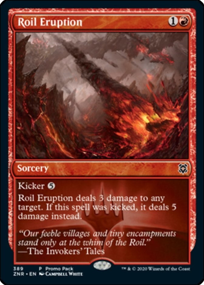 Image for Roil Eruption (389) (Promo Pack: Zendikar Rising) (PPZNR) - Magic: The Gathering