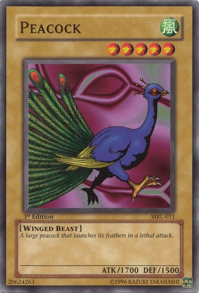 Image for Peacock (MRL-011) (Magic Ruler) - YuGiOh