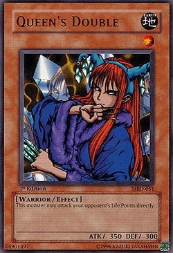 Image for Queen's Double (MRD-051) (Metal Raiders) (MRD) - YuGiOh