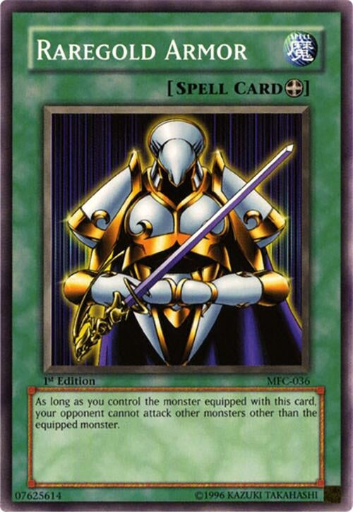 Image for Raregold Armor (MFC-036) (Magician's Force) (MFC) - YuGiOh