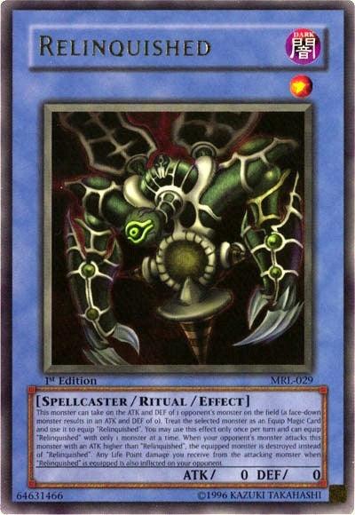 Image for Relinquished (MRL-029) (Magic Ruler) - YuGiOh
