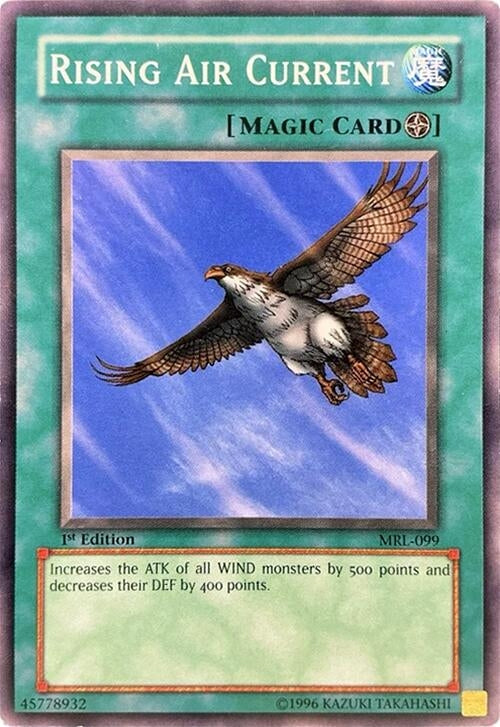 Image for Rising Air Current (MRL-099) (Magic Ruler) - YuGiOh