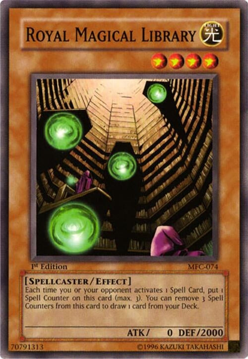 Image for Royal Magical Library (MFC-074) (Magician's Force) (MFC) - YuGiOh