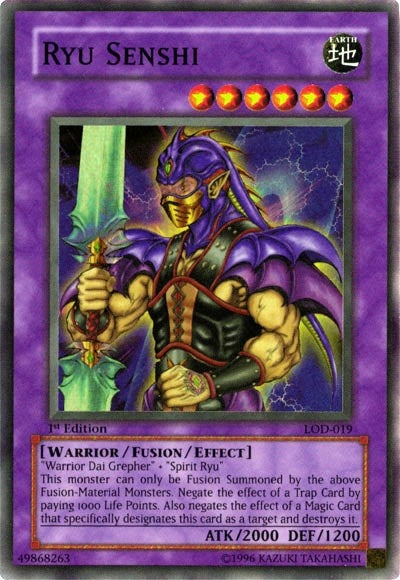 Ryu Senshi (LOD-019) (Legacy of Darkness)