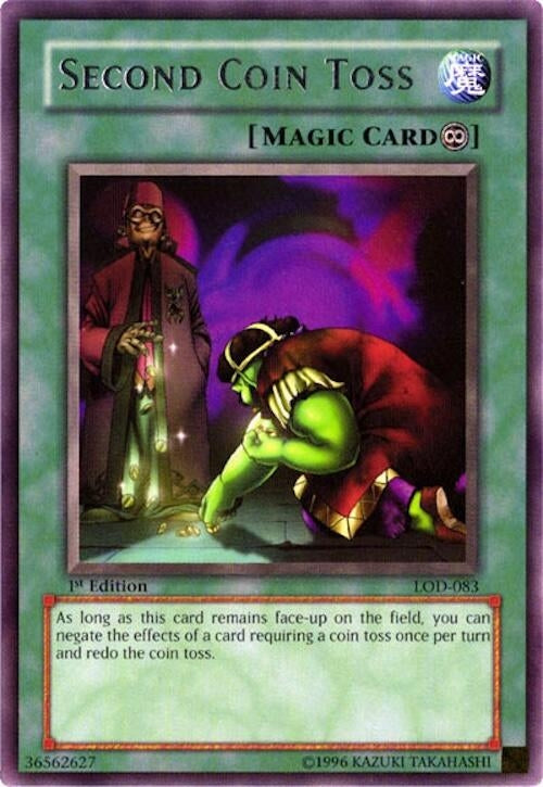 Image for Second Coin Toss (LOD-083) (Legacy of Darkness) - YuGiOh