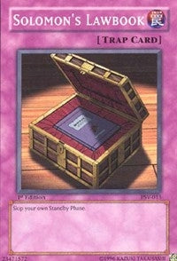 Image for Solomon's Lawbook (PSV-013) (Pharaoh's Servant) (PSV) - YuGiOh