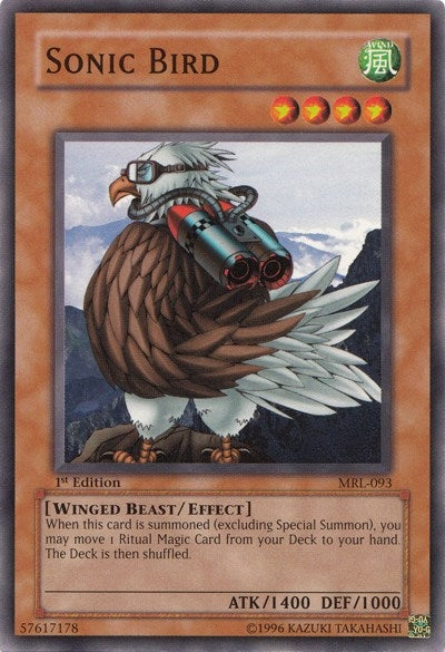 Image for Sonic Bird (MRL-093) (Magic Ruler) - YuGiOh