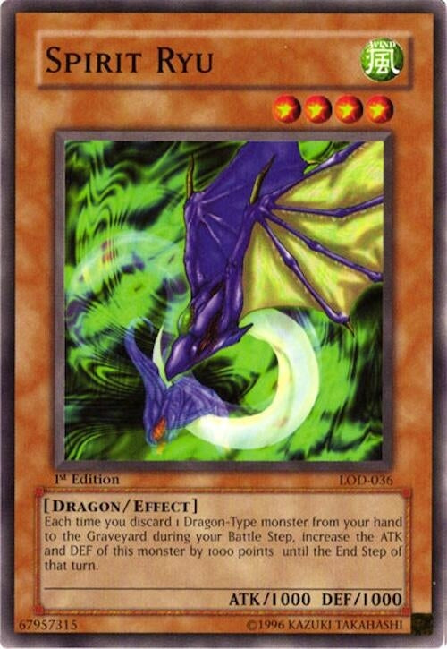 Image for Spirit Ryu (LOD-036) (Legacy of Darkness) - YuGiOh