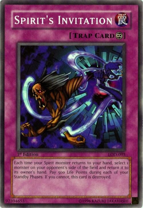 Image for Spirit's Invitation (LOD-095) (Legacy of Darkness) - YuGiOh