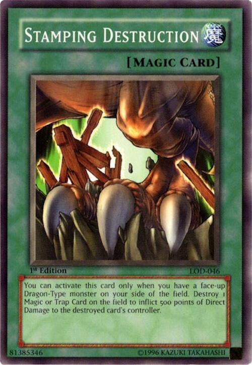 Image for Stamping Destruction (LOD-046) (Legacy of Darkness) - YuGiOh