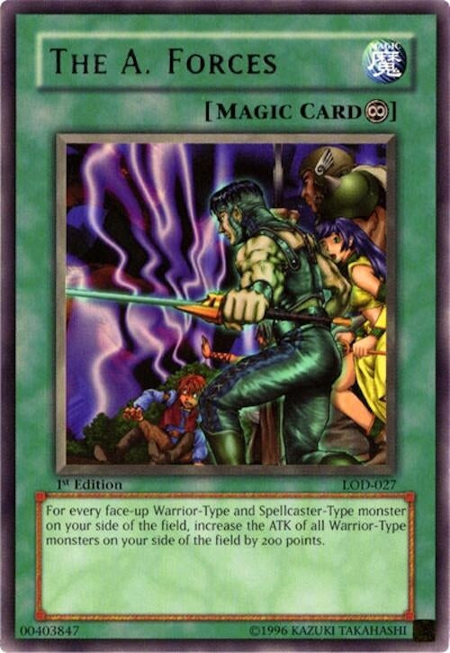 Image for The A. Forces (LOD-027) (Legacy of Darkness) - YuGiOh