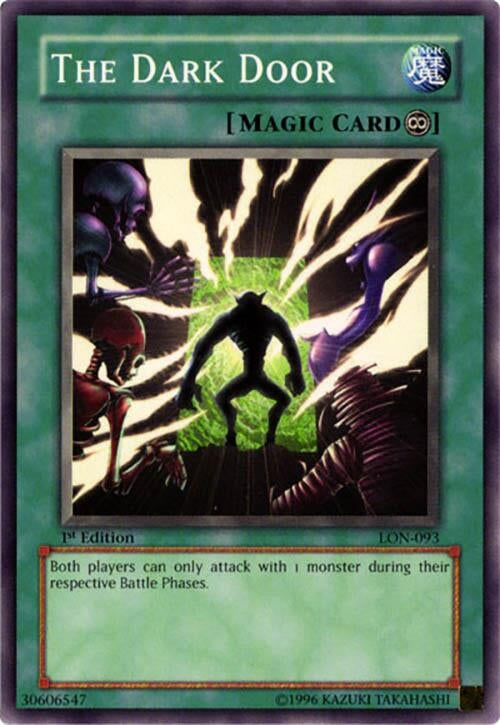 Image for The Dark Door (LON-093) (Labyrinth of Nightmare) (LON) - YuGiOh