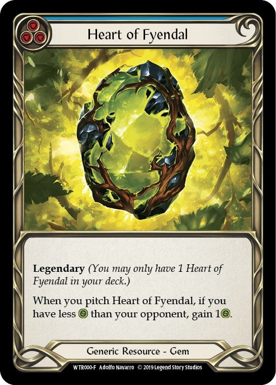 Image for Heart of Fyendal (WTR000) (Welcome to Rathe) - Flesh and Blood TCG