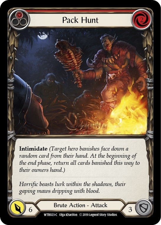 Image for Pack Hunt (Red) (WTR023) (Welcome to Rathe) - Flesh and Blood TCG