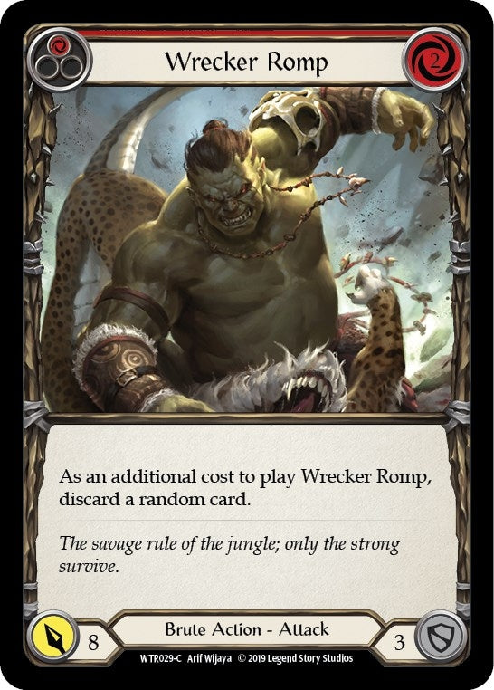 Image for Wrecker Romp (Red) (WTR029) (Welcome to Rathe) - Flesh and Blood TCG