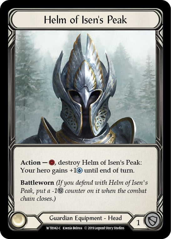 Image for Helm of Isen's Peak (WTR042-C) (Welcome to Rathe) - Flesh and Blood TCG