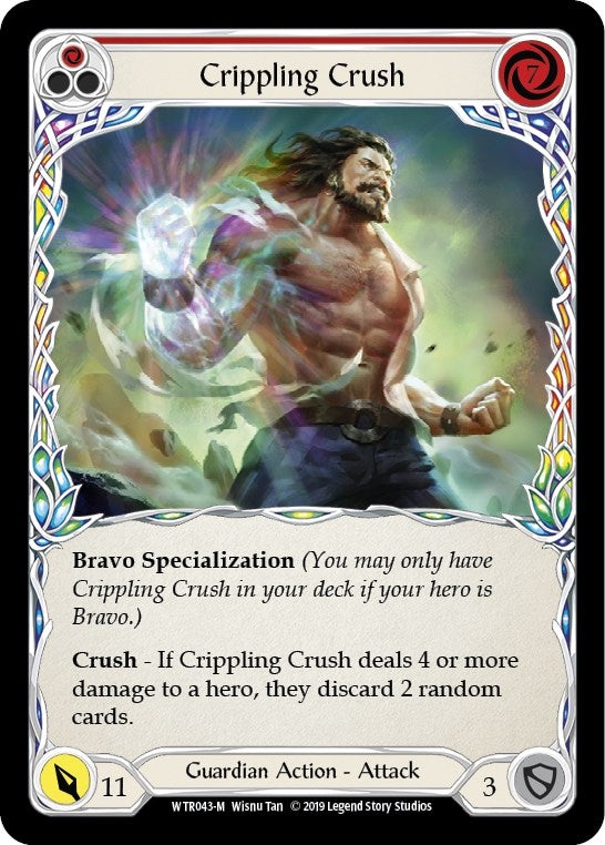 Image for Crippling Crush (WTR043) (Welcome to Rathe) - Flesh and Blood TCG