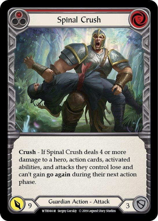 Image for Spinal Crush (WTR044) (Welcome to Rathe) - Flesh and Blood TCG