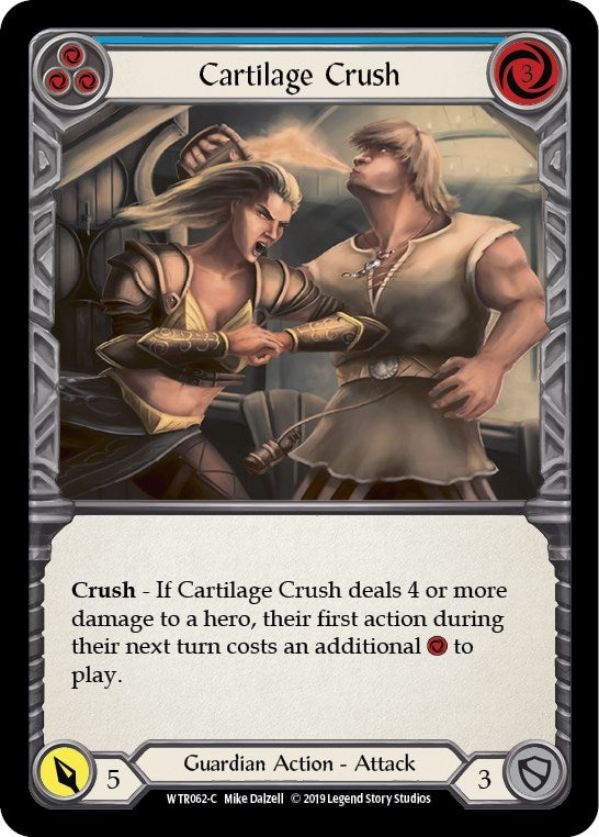 Image for Cartilage Crush (Blue) (WTR062) (Welcome to Rathe) - Flesh and Blood TCG
