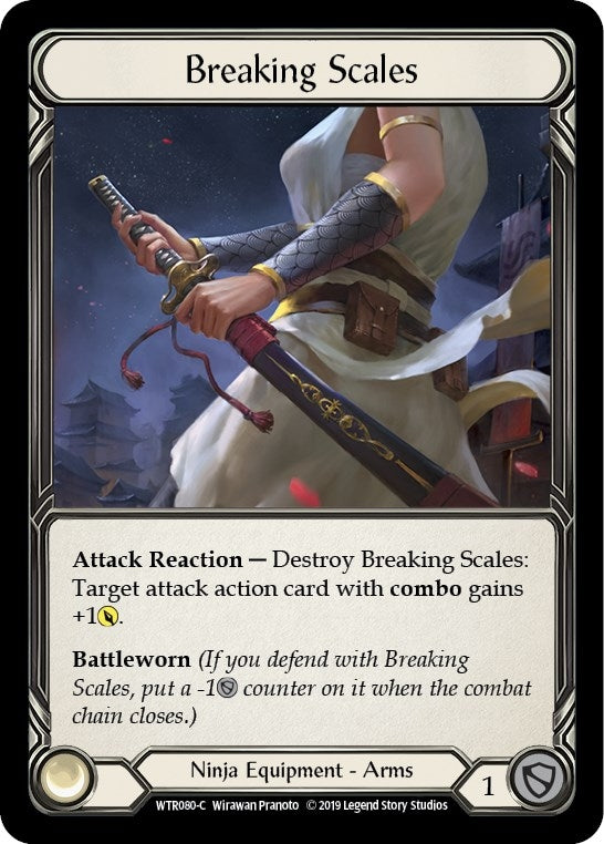 Image for Breaking Scales (WTR080) (Welcome to Rathe) - Flesh and Blood TCG