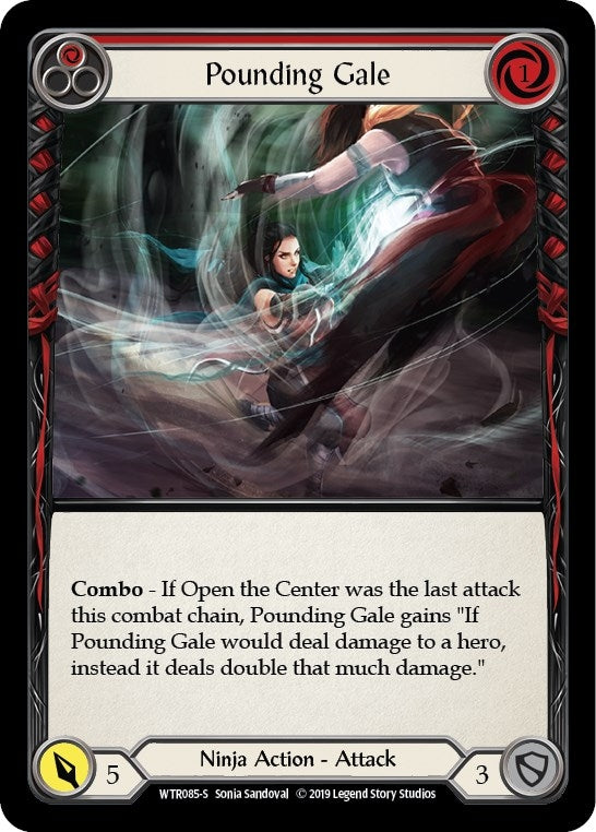 Image for Pounding Gale (WTR085) (Welcome to Rathe) - Flesh and Blood TCG