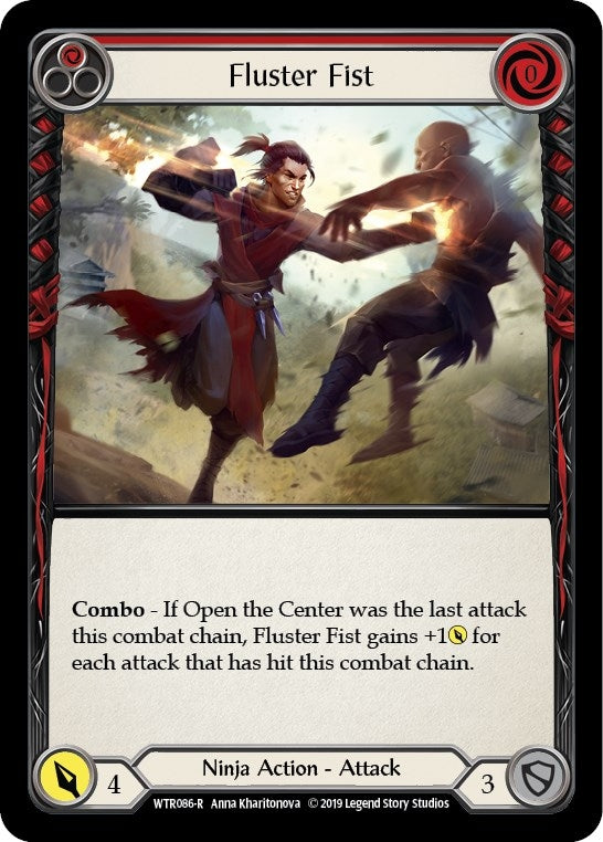 Fluster Fist (Red) (WTR086) (Welcome to Rathe)