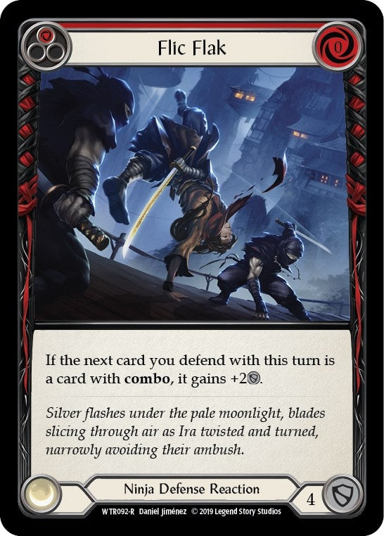 Image for Flic Flak (Red) (WTR092) (Welcome to Rathe) - Flesh and Blood TCG