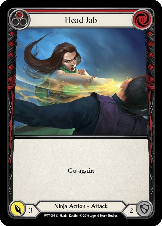 Image for Head Jab (Red) (WTR098) (Welcome to Rathe) - Flesh and Blood TCG