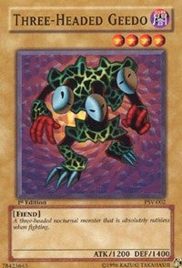 Image for Three-Headed Geedo (PSV-002) (Pharaoh's Servant) (PSV) - YuGiOh