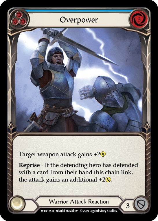 Overpower (Blue) (WTR125) (Welcome to Rathe)