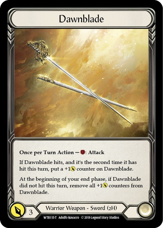 Image for Dawnblade // Romping Club (WTR115 // WTR003) (Welcome to Rathe) - Flesh and Blood TCG