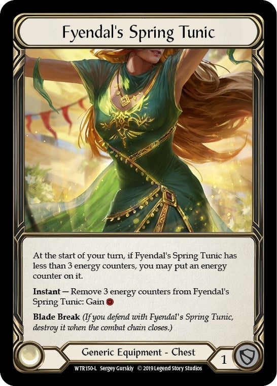 Image for Fyendal's Spring Tunic (WTR150) (Welcome to Rathe) - Flesh and Blood TCG